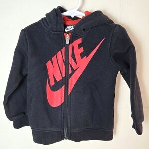 Boy's Baby Toddler Nike Full Zip Hoodie, Size 24 Months